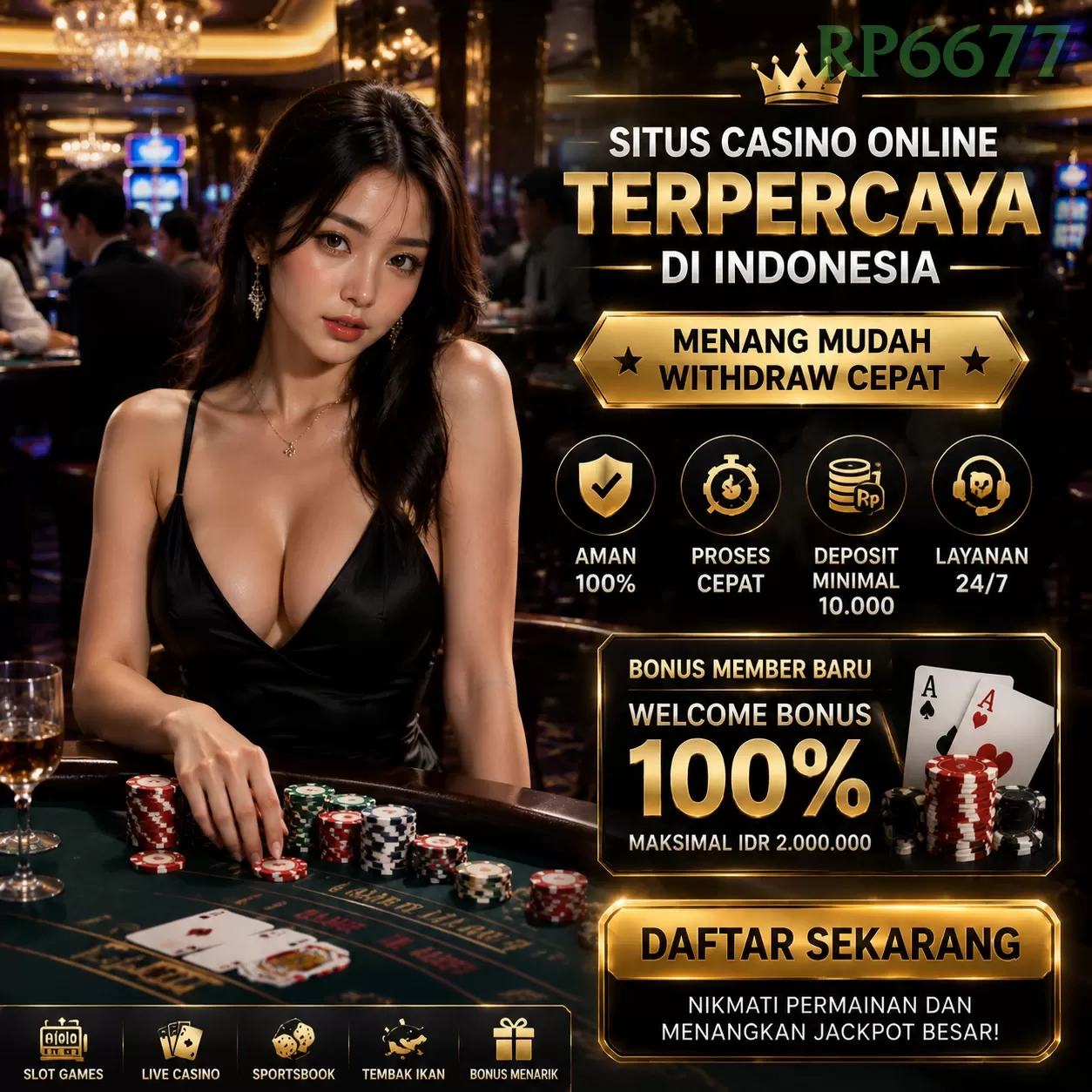 Login rp6677 Sekarang Bonus Melimpah